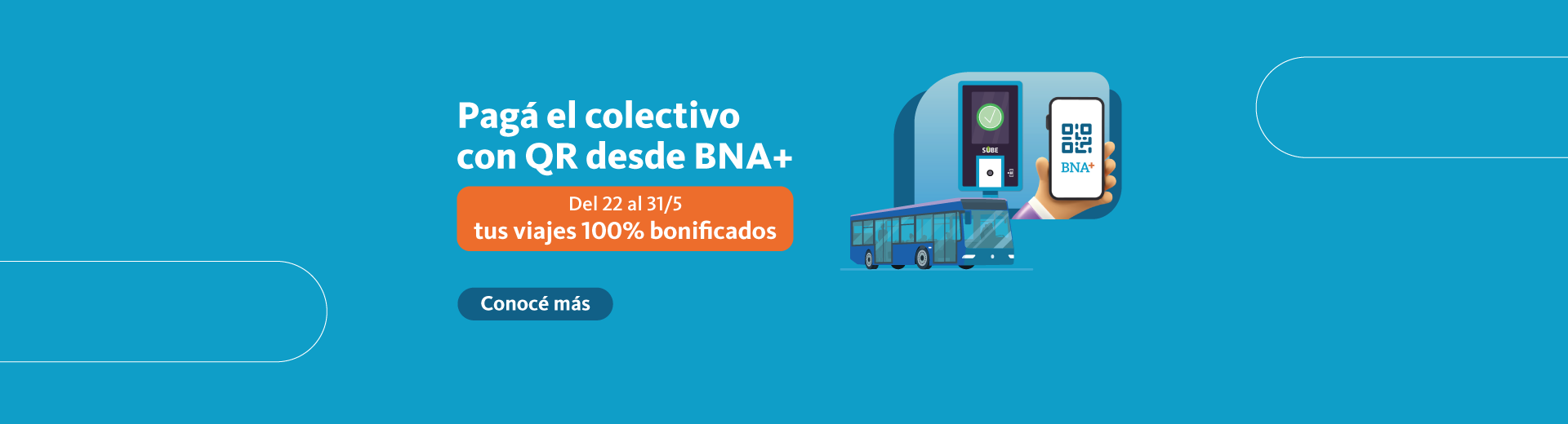 Pagá con QR desde BNA+